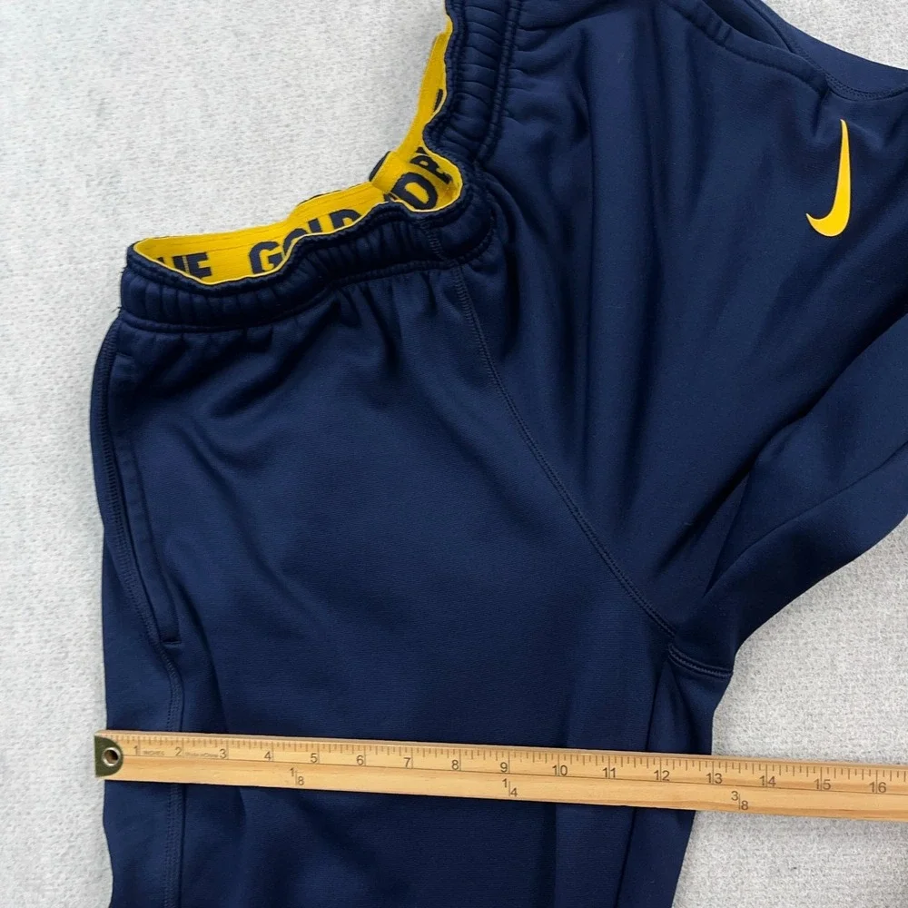 West Virginia Mountaineers Sweatpants Men Medium Nike Thera Dri Fit WVU Adult
